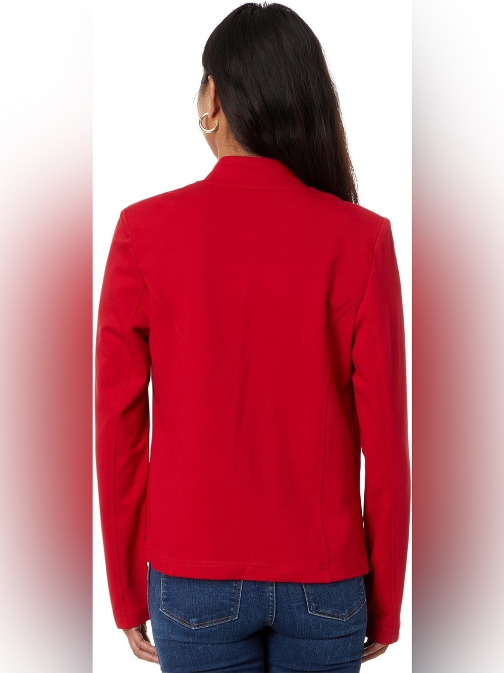 Tommy Hilfiger Red Military-Style Blazer - Picture 8 of 8